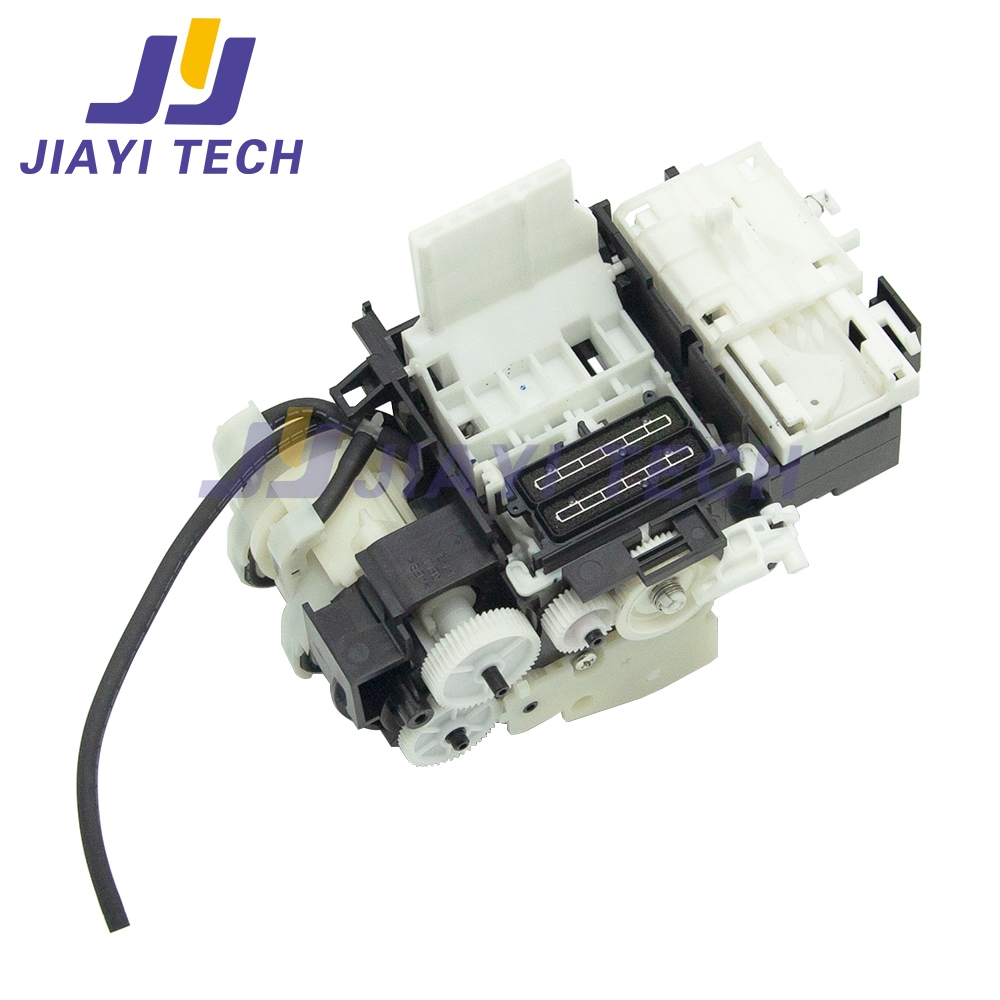 1 ชุดเดิม L1455 ชุดปั๊มหมึก WF7621 ทําความสะอาดสถานี Capping Unit Assy สําหรับ L1455 WF7621 WF7710 W