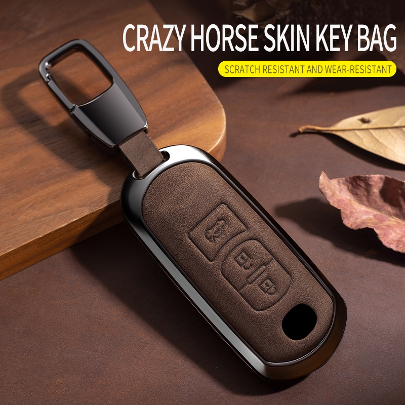 เคสกุญแจ MAZDA 2 3 5 6 CX3 CX4 CX5 CX7 CX8 CX9 ปลอกกุญแจ เคสกุญแจรถยนต์