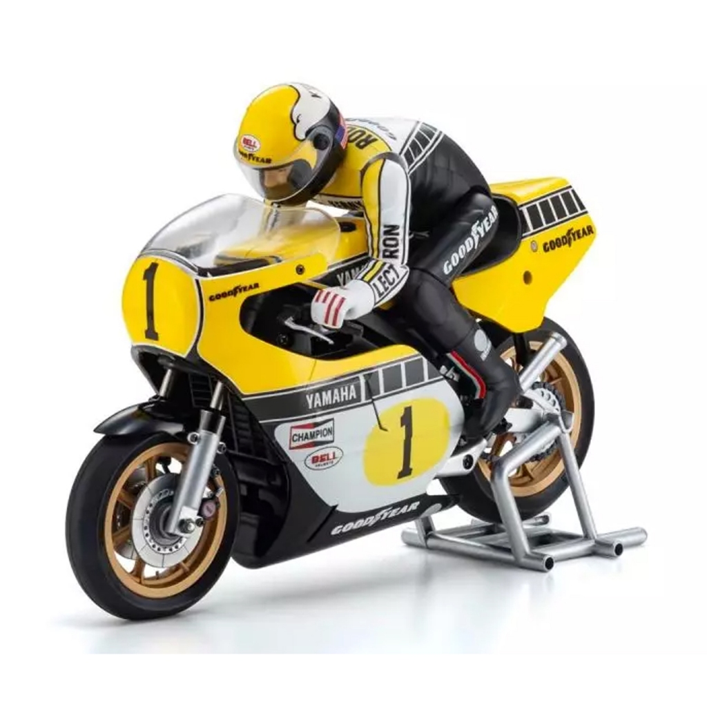 Kyosho 1/8 รถแข่งรถจักรยานยนต์ไฟฟ้า YAMAHA YZR500 1978 ชุด 34936T1