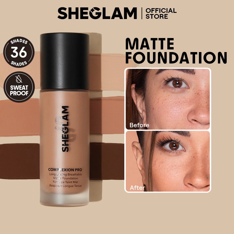 Sheglam Complexion Pro รองพื้นเนื้อแมทเนื้อบางเบา