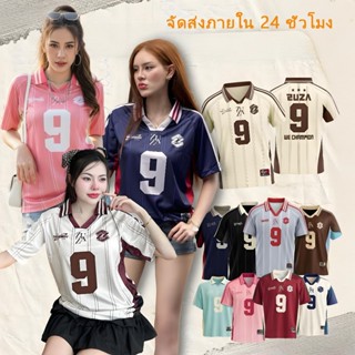ZUZA 9 JERSEY Collection l เสื้อโปโลคอปก แขนสั้น ผ้าไมโครฯ ท…