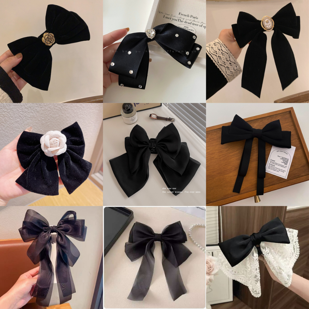 กิ๊บรัดผมลายโบว์ สำหรับทรงผมแฟชั่น ของตกแต่งผมคุณภาพเยี่ยม