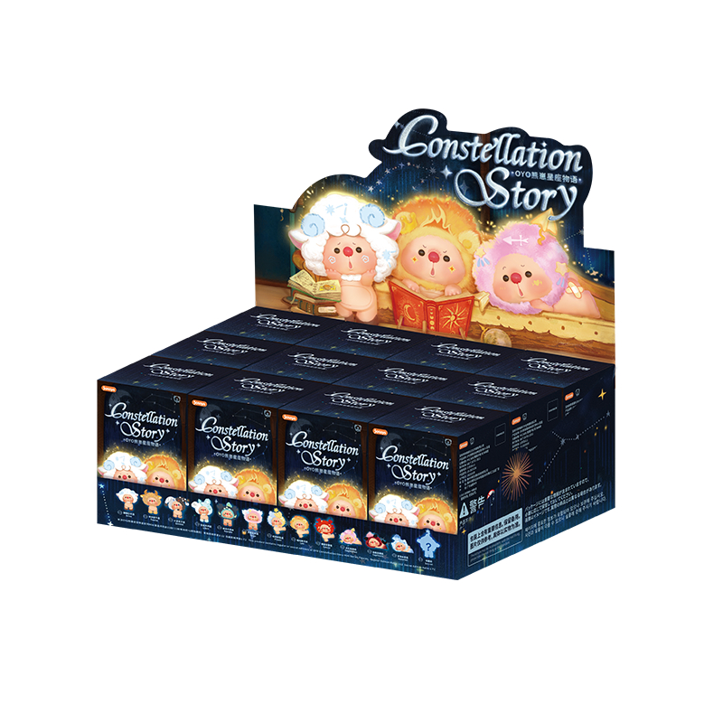 ⚡เตรียมการจัดส่ง⚡กล่องสุ่ม JOTOYS JOTOYS OYO Bear Cub Constellation Story Mini Series Mystery Box Fi