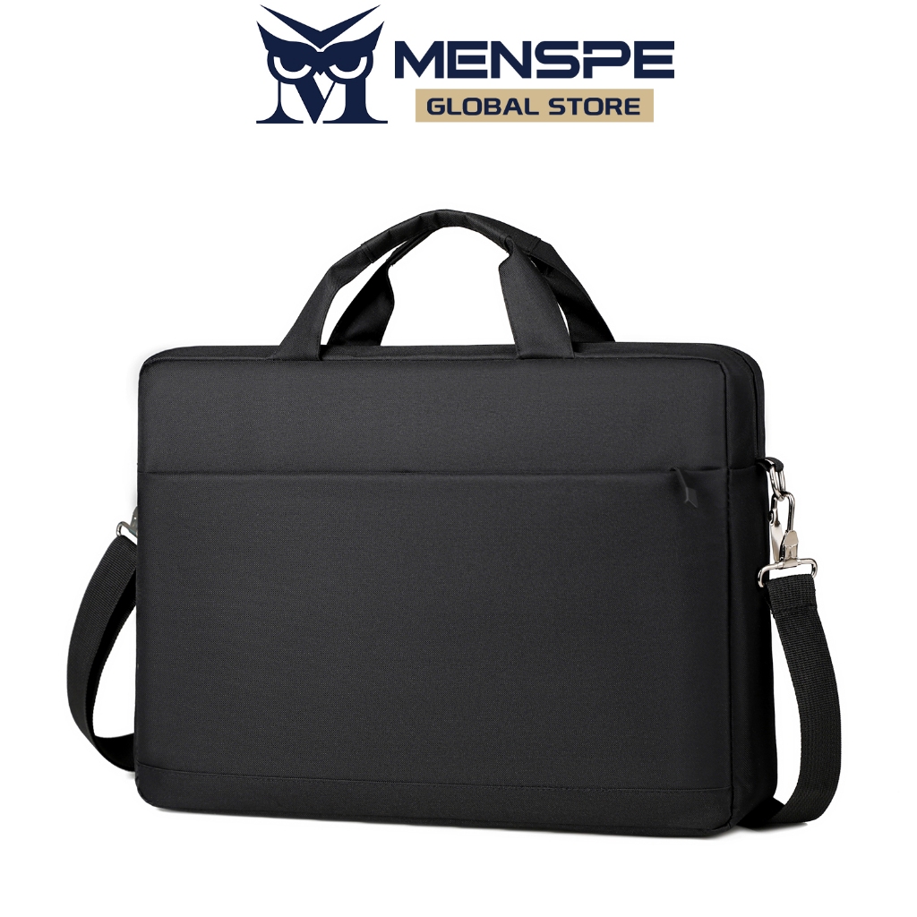 MENSPE กระเป๋าใส่โน้ตบุ๊กขนาด 15.6 นิ้ว กระเป๋าเก็บอุปกรณ์ดิจิตอล