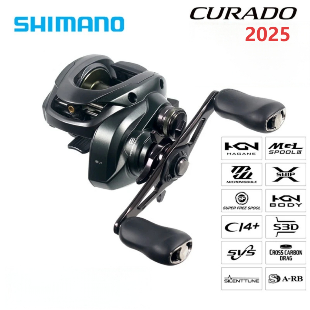 ใหม่เอี่ยม SHIMANO CURADO 150/151 MGL 2025