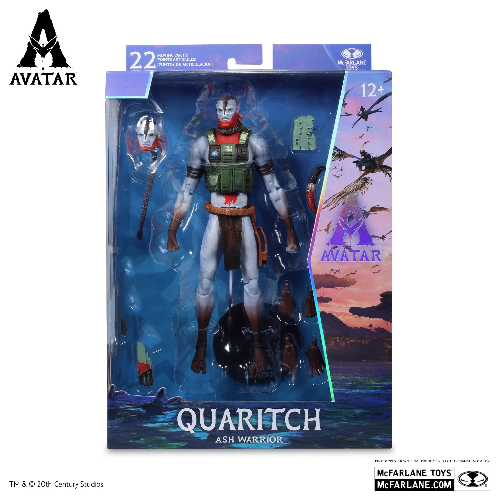McFarlane Avatar 3 Collonel Quach Red Label Action Figure