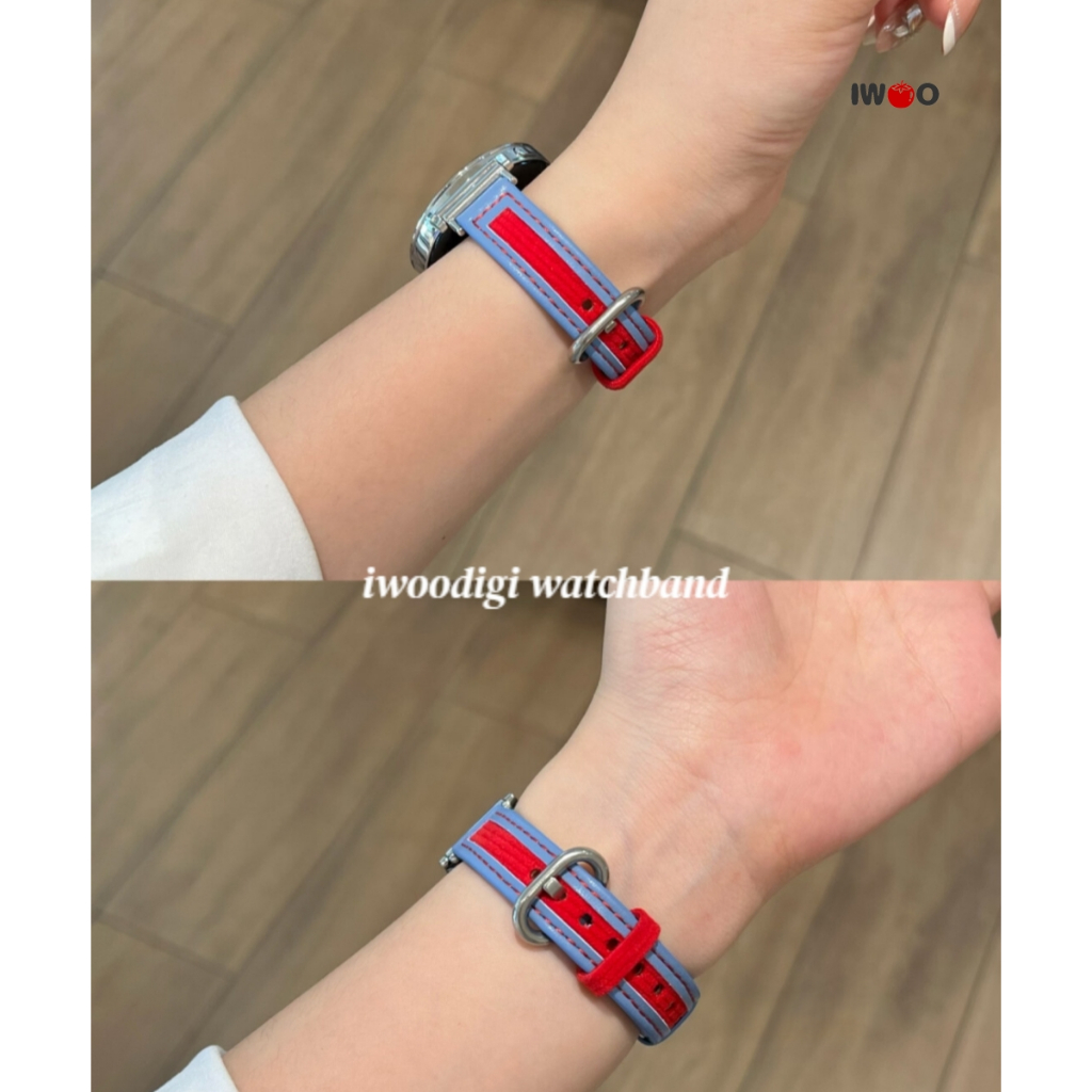 18/20/22mm 女士表带สําหรับ xiaomi watch s4 41mm/s4/s3/s2/s1/oppo watch x2 mini