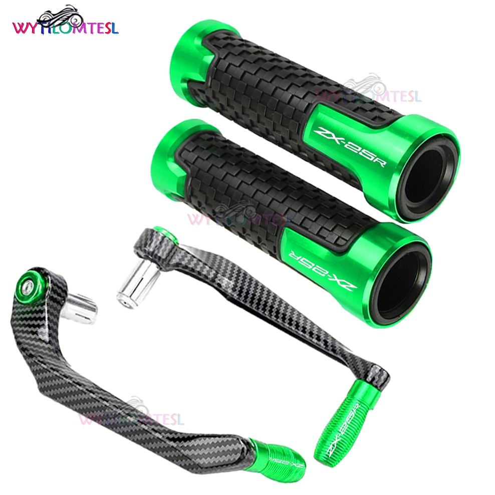 สําหรับ KAWASAKI ZX-25R ZX25R 2020 2025 รถจักรยานยนต์ CNC Handlebar Grips และ Guard คลัทช์เบรคคันโยก