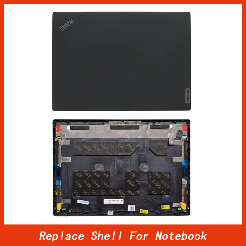 สําหรับ Lenovo Thinkpad X13 Gen2 Lcd ฝาหลังเคสด้านบนด้านล่างสีดํา