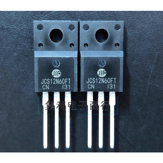 1-5 ชิ้น moss หลอด JCS12N60FT JCS10N80F JCS4N120FA JCS7N80H JCS9N90T JCS15N70FC JCS50N06FH JCS650F