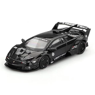 Mini GT MGT01053-L 1053 1/64 Lamborghini LB-Silhouette WORKS MURCIELAGO GT Evo สีดํา Diecast Scale รถ
