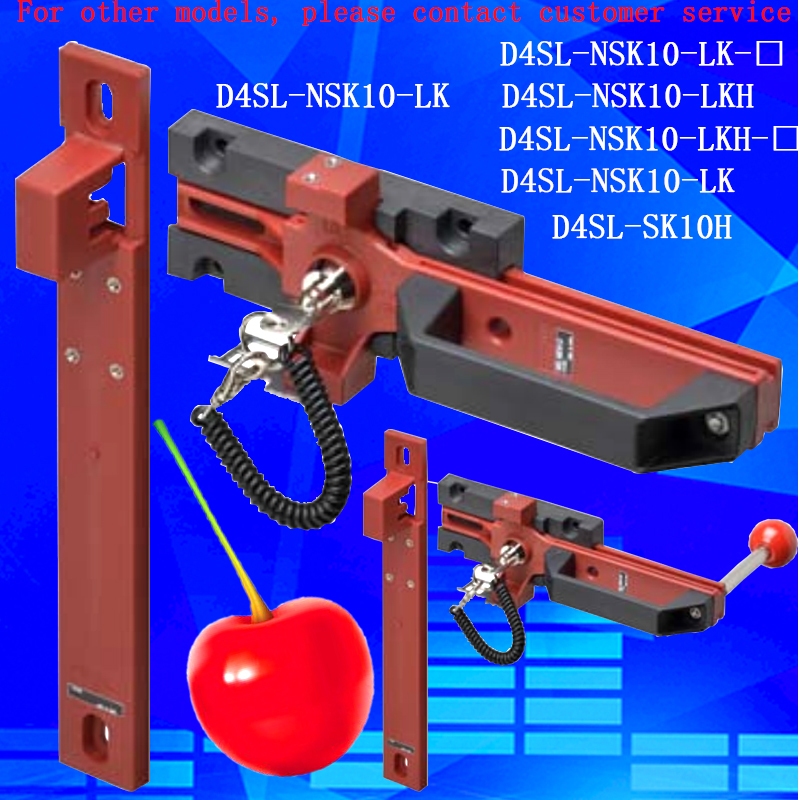 Omron Guard Lock สวิตช์นิรภัย-ประตู/D4SL-N-mounting Slide Key D4SL-NSK10-LK D4SL-NSK10-LKH D4SL-N2AF