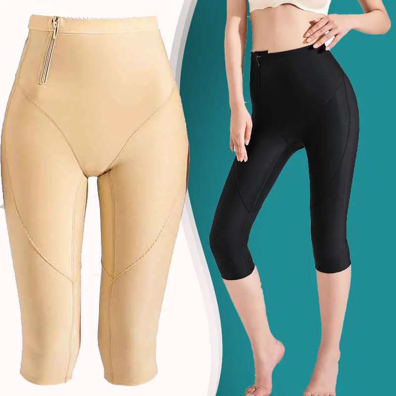 กางเกงฟื้นฟู Lipo สำหรับเอฟเฟกต์คอนทัวร์และบีบอัด ปรับสภาพร่างกายให้กระชับ