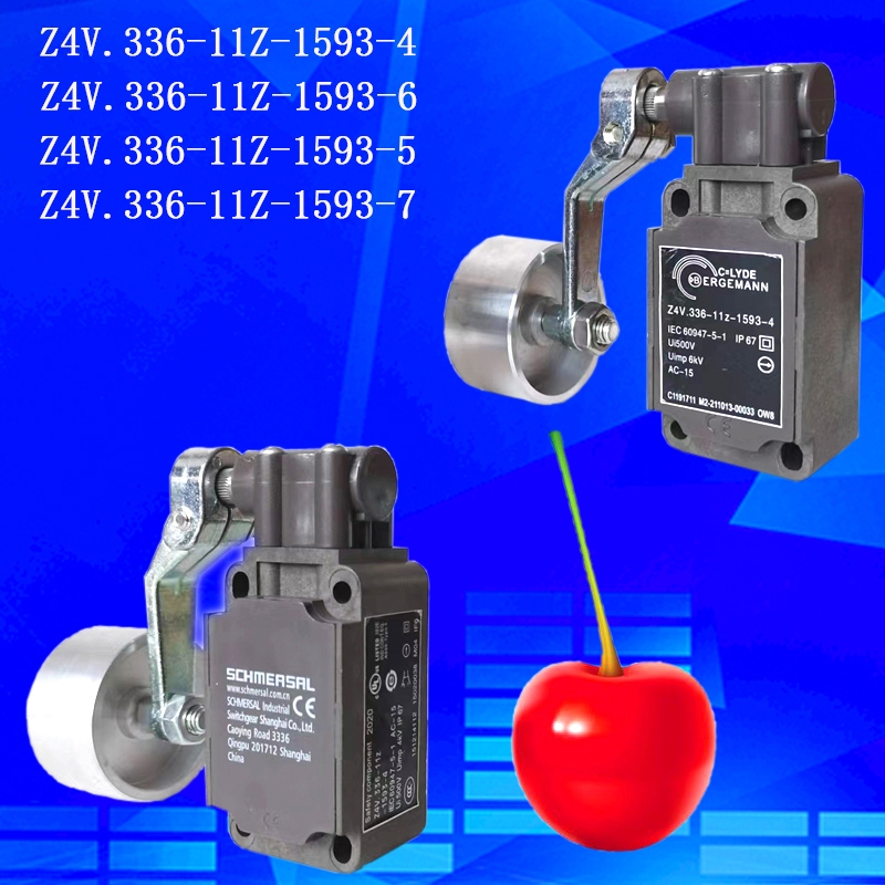สวิตช์จํากัดลูกกลิ้งขนาดใหญ่ Z4V.336-11Z-1593-6 Z4V.336-11Z-1593-4 Z4V.336-11Z-1593-5 Z4V.336-11Z-15