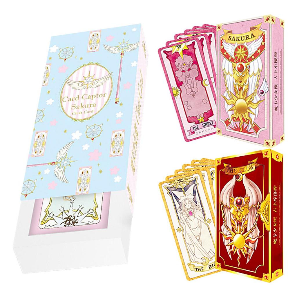 ไพ่ทาโรต์ ไพ่โป๊กเกอร์ อะนิเมะ Kinomoto Sakura สําหรับคอสเพลย์ 52 ชิ้น ต่อชุด