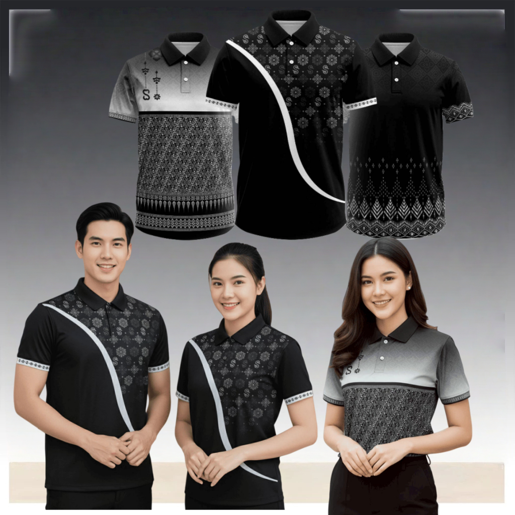 เสื้อโปโลหลายสีสำหรับผู้ชายและผู้หญิง แห้งเร็ว ระบายอากาศดี เหมาะกับกีฬากลางแจ้งและการทำงานในฤดูร้อน 2025