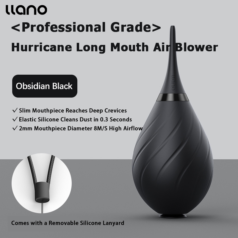 Llano Hurricane เครื่องเป่าลมยาว-Nozzle – เครื่องดูดฝุ่นอันทรงพลังสําหรับเลนส์กล้อง, คีย์บอร์ด, อุปกรณ์แม่นยํา