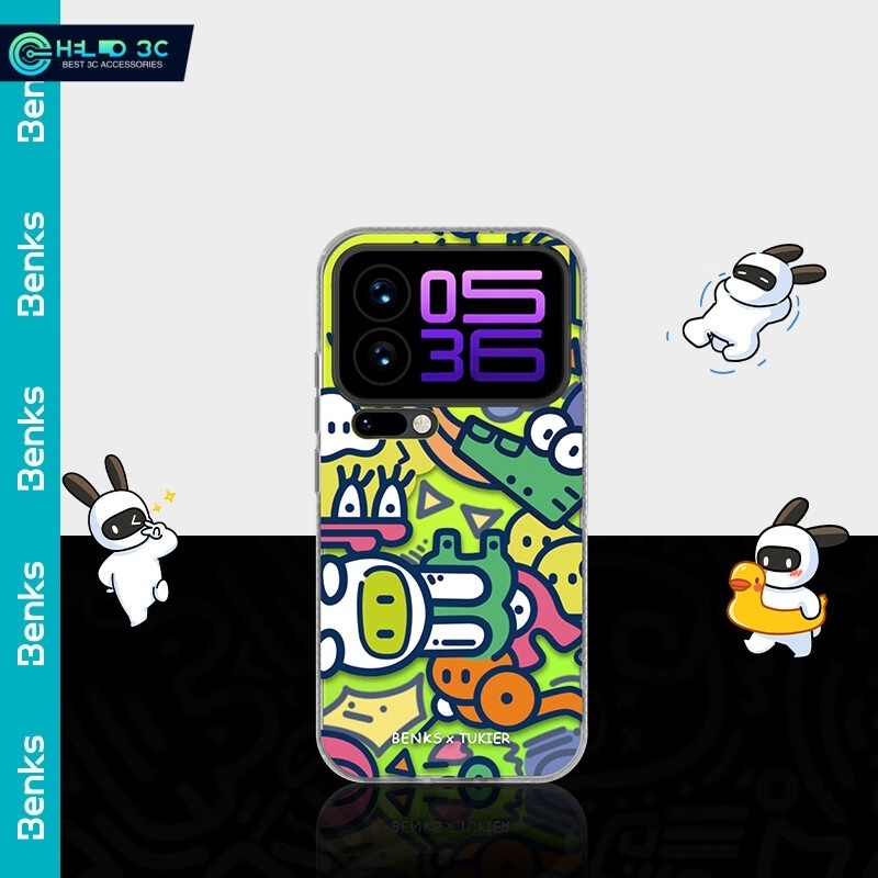 Benks สําหรับ Xiaomi 17 Pro Max กันกระแทกสําหรับเคส Xiaomi 17 Pro การชาร์จแบบไร้สายที่ทนต่อการตก