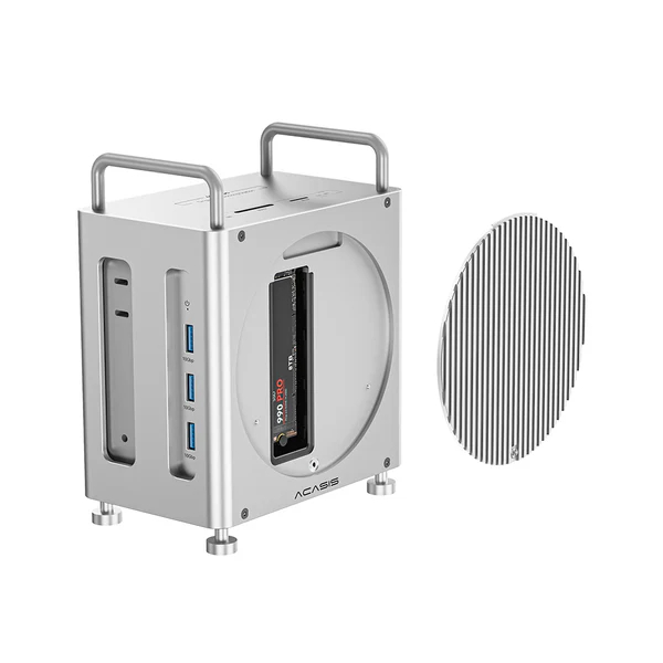 ACASIS Mac Mini M4 Workstation สล็อต SSD เดี่ยว 40Gpbs