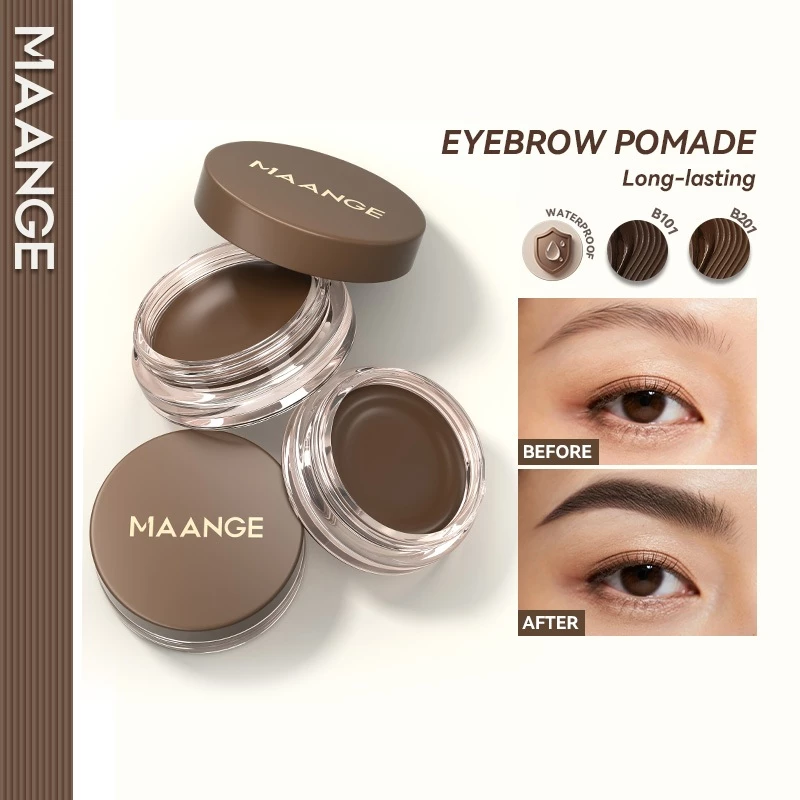 MAANGE เจลเขียนคิ้วและอายไลเนอร์ Smudge-Purpose & Long-Lasting E05