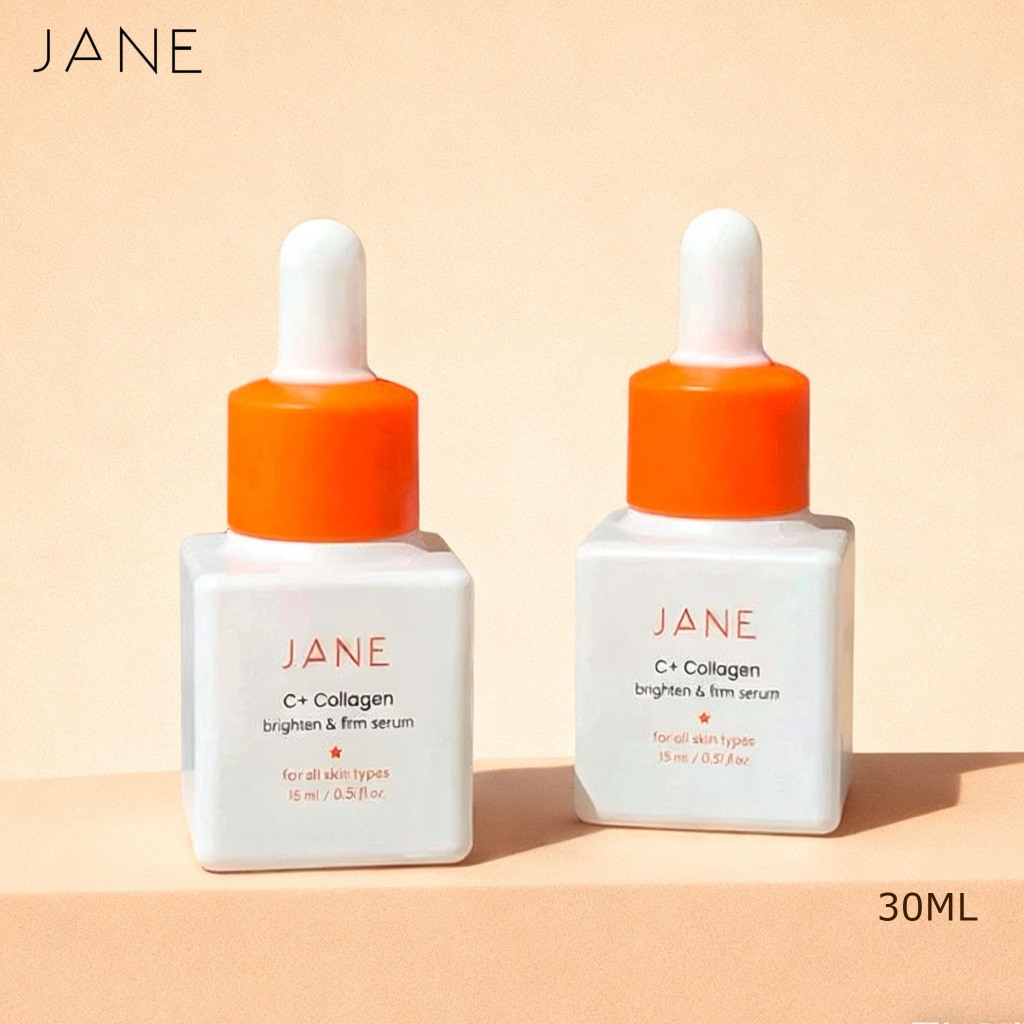 Jane Beauty C+ Collagen Serum - Pore Minimizing & Oil-Control, 15ml
