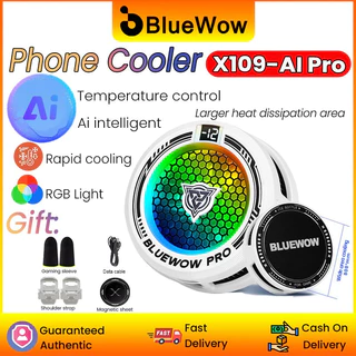 2026 อัพเกรดใหม่BlueWow 27W X200/X300 Pro Max/ 15W X109 Pro X120 AI หม้อน้ําโทรศัพท์สําหรับโทรศัพท์มือถือพัดลมPhyptเซมิคอนดักเตอร์โทรศัพท์มือถือCooler Gaming Coolerโทรศัพท์มือถือ