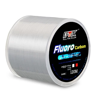 FTK Fishing Line ไนลอนหลากสี ความยาว 120 ม. ทนทาน ส่งผลดีในการตกปลามarine และทะเลสาบ