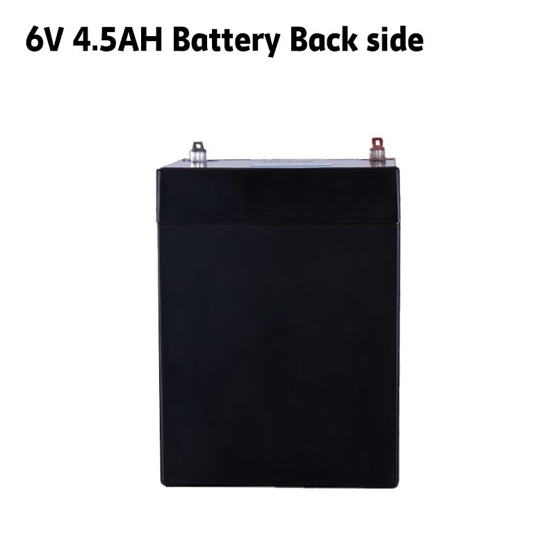 6V 4.5AH แบตเตอรี่แบบชาร์จไฟได้แบตเตอรี่ตะกั่วกรดสําหรับ Scales & Kids Ride-On ของเล่น,ไม่มีเครื่องชาร์จ - รูปที่ 3