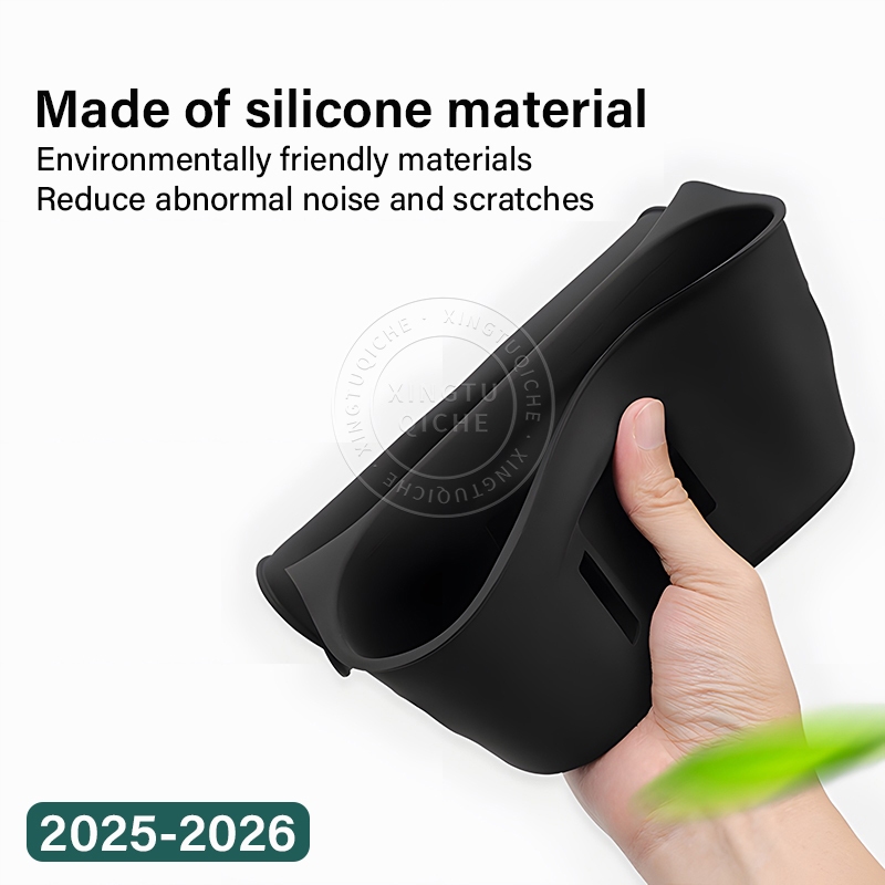 สำหรับ 2025 Xpeng G6 คอนโซลกลางแผงชาร์จไร้สายแผ่นซิลิโคน,Coaster,Storage Mat,อุปกรณ์ตกแต่งภายในรถยนต์ - รูปที่ 3