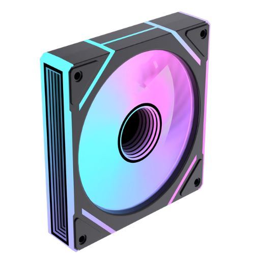 LOVINGCOOL PRISM 7 PRO พัดลมเคส 120 มม. PWM ARGB