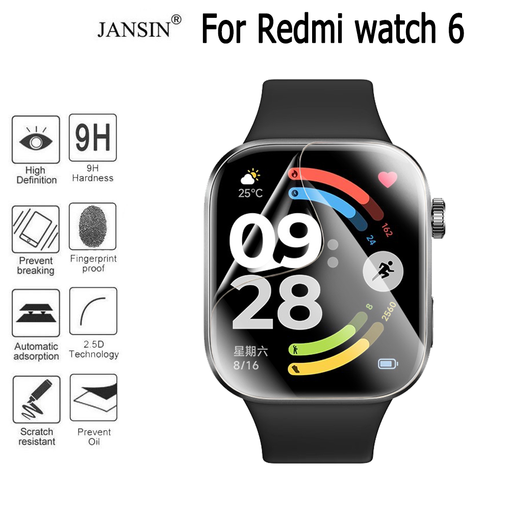 ฟิล์ม สำหรับ Redmi watch 6 ฟิล์มกันรอย ฟิล์ม TPU สำหรับ redmi watch 5 อุปกรณ์สวมใส่ สมาร์ทวอทช์