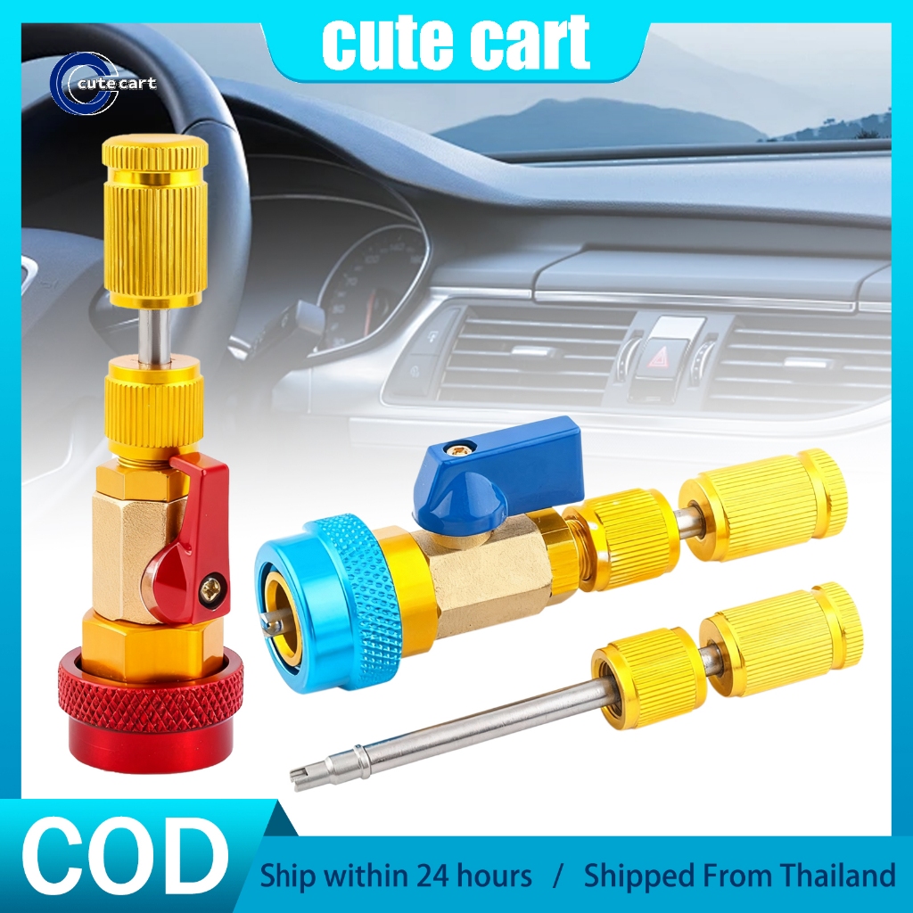 R134a AC Valve Core Remover & เครื่องมือติดตั้ง: ประแจเปลี่ยนด่วนแรงดันสูงสําหรับซ่อมเครื่องปรับอากาศรถยนต์, การออกแบบตามหลักสรีรศาสตร์
