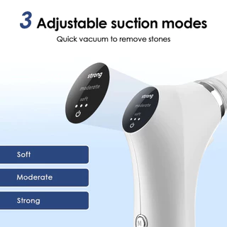 มองเห็นไฟฟ้า Tonsil Stone Remover เครื่องมือที่มองเห็นได้ Tonsil Stone Removal Kit 3 โหมดการดูด Tonsil Stone Removal Oral Care