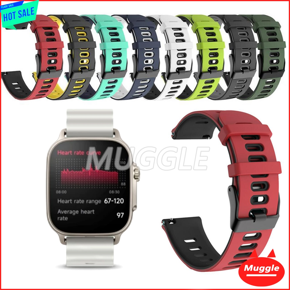 Realme Watch 5 สายนาฬิกาซิลิโคน Reebok สายรัดข้อมือทดแทน realme Watch 5 สาย สายนาฬิกาซิลิโคน Realme 