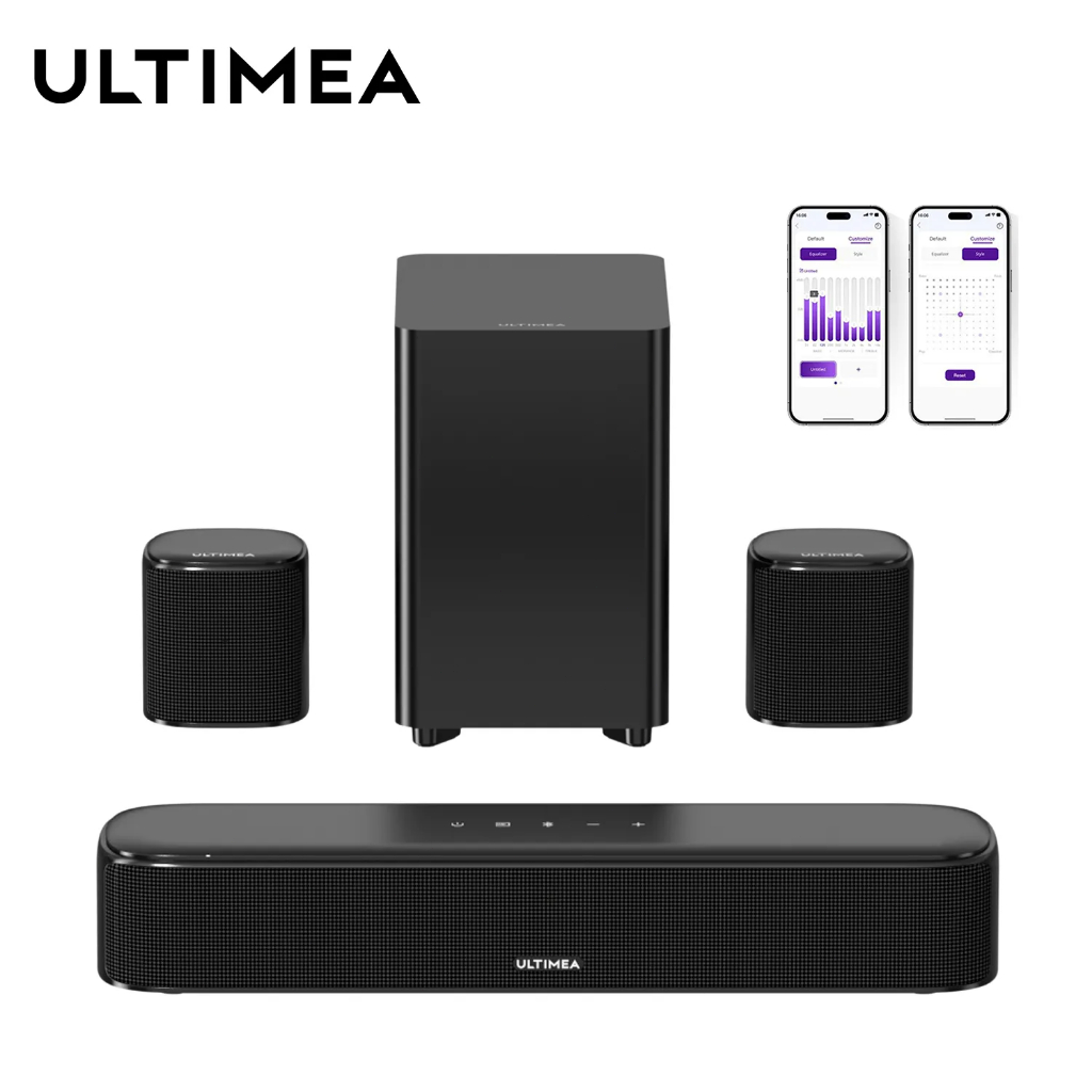 ULTIMEA Aura A30 5.1 ch Soundbar for Smart TV Virtual Surround Sound BassMX & SurroundX Technology S