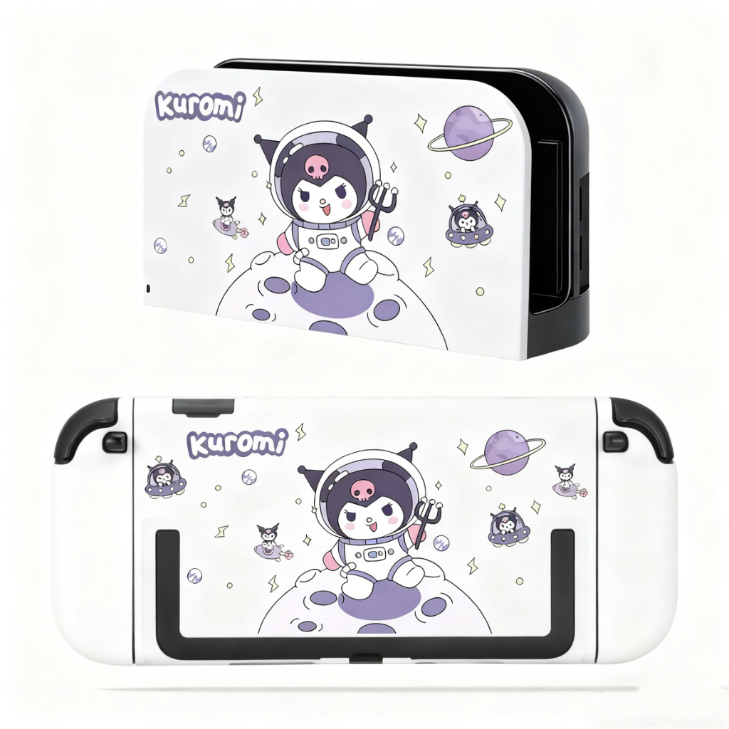 เคสป้องกัน Nintendo Switch 2 TPU Kuromi เข้ากันได้กับ Switch2 Joycon,switch 2 dock case