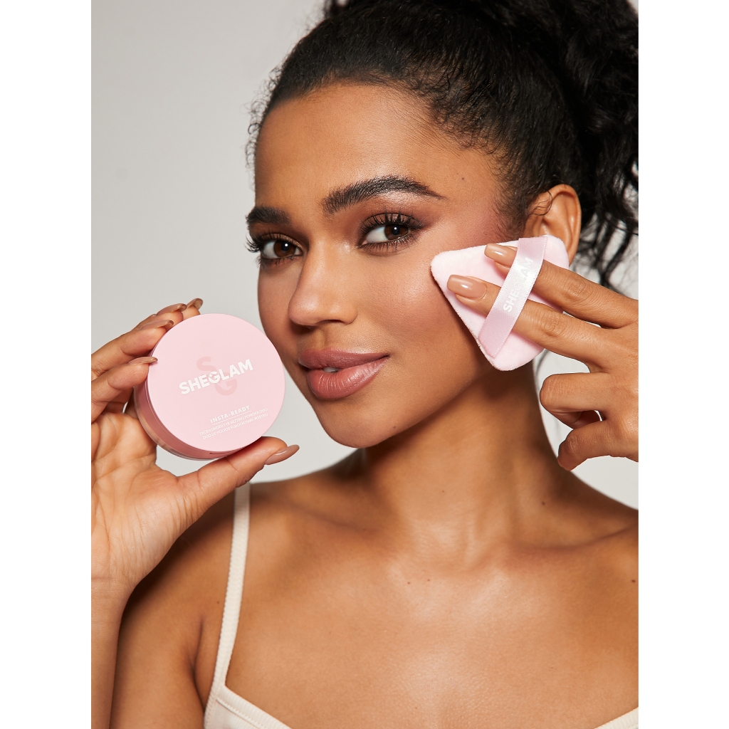 Sheglam Insta-Ready Powder Puff-soft ละเอียดอ่อน และบางเบาเป็นเมฆ ราคา ถูกที่สุด ดีลบีเคเค แกลเลอรีภาพที่ 7