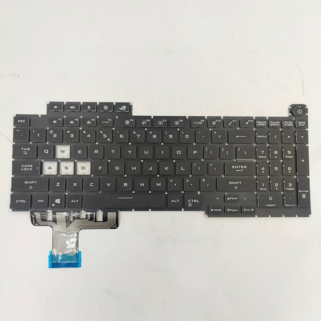แป้นพิมพ์แล็ปท็อป US สําหรับ Asus ROG Strix G17 G713Q G713QE G713QM G713QR G713QY