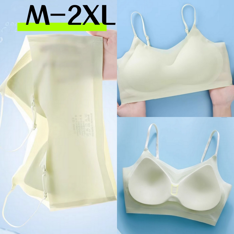 Cutiepie🌀M-2XL🌀 กางเกงชั้นในผู้หญิง ไร้ตะเข็บ สีเนื้อ สวมใส่สบาย ผ้าไหมน้ำแข็ง ทรงถ้วย กระชับ บาง ระบายอากาศได้ดี สวมใส่สบาย