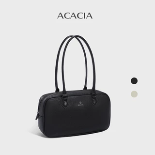 ACACIA Sage - กระเป๋า Boston ผู้หญิง หนัง PU พรีเมียม หูหิ้วคู่ สะพายไหล่ได้