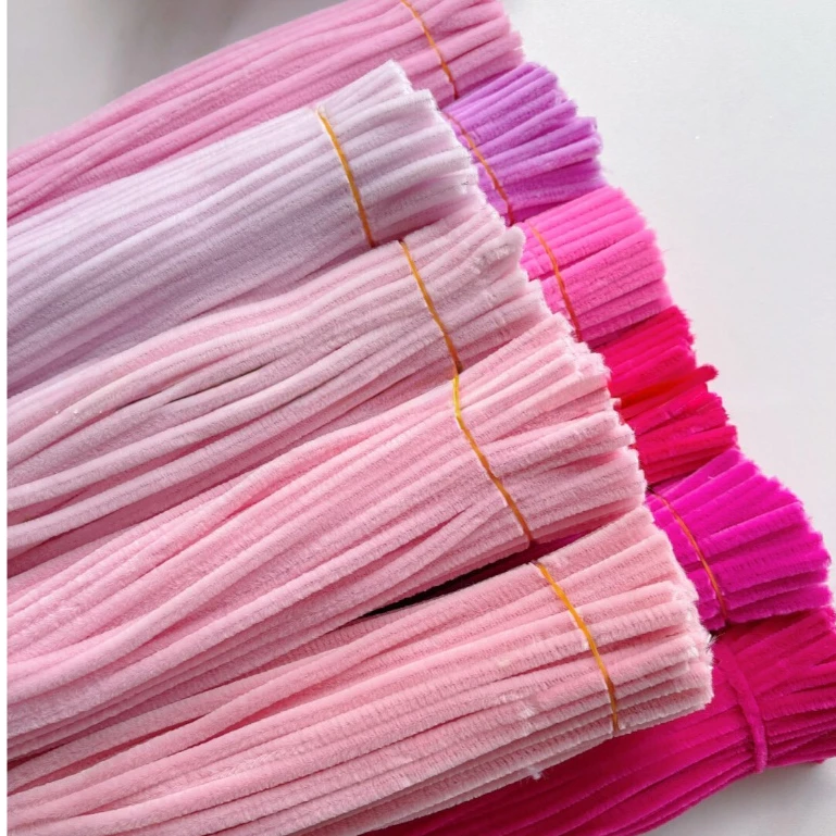 ลวดกำมะหยี่ DIY 100 ชิ้น สีสันสดใส หลากหลายแบบ ใช้สร้างสรรค์งานศิลปะได้ทุกเพศทุกวัย thumbnail 3