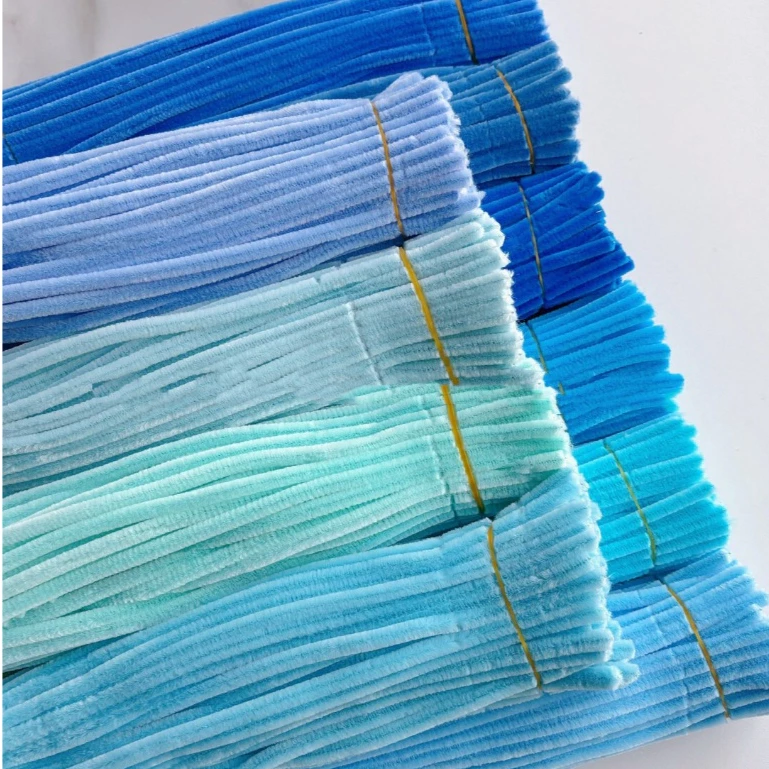 ลวดกำมะหยี่ DIY 100 ชิ้น สีสันสดใส หลากหลายแบบ ใช้สร้างสรรค์งานศิลปะได้ทุกเพศทุกวัย thumbnail 7