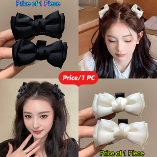 ซาตินโบว์กิ๊บขนาดเล็กแฟชั่นเกาหลีกิ๊บอุปกรณ์ผมที่เรียบง่ายสํ…