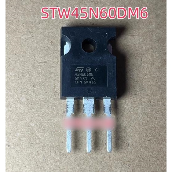 2pcs Original STW45N60DM6 45N60DM6 TO-247 MOS ทรานซิสเตอร์ 600V 30A