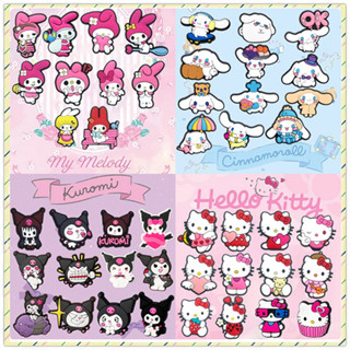 อุปกรณ์เสริมรองเท้าแตะ DIY แบบน่ารัก พร้อมประดับ charm pins จาก PVC เหมาะสำหรับผู้หญิงและเด็กผู้หญิง เป็นของขวัญที่ลงตัว