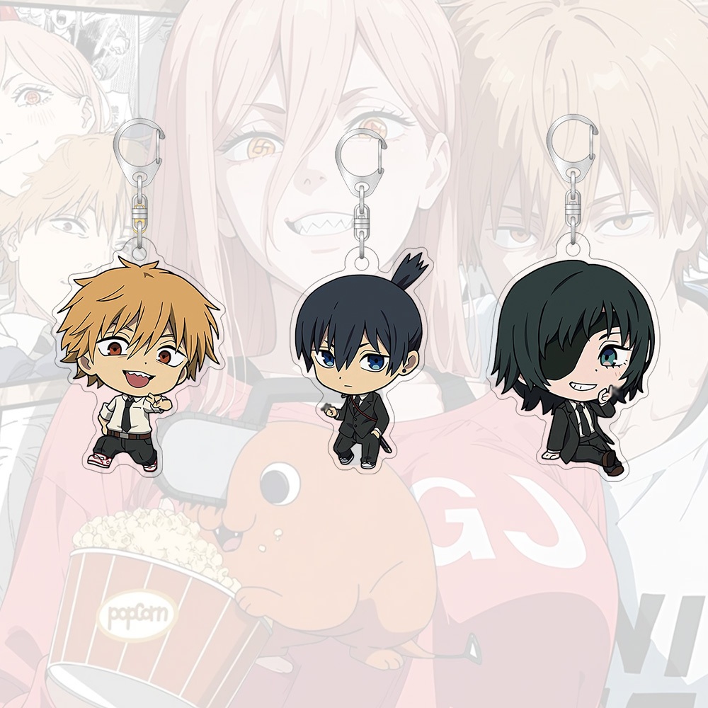 พวงกุญแจอะคริลิค Chainsaw Man รูปที่ 3