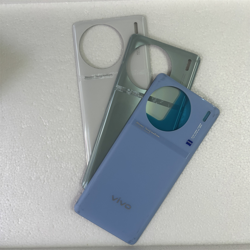 สําหรับ VIVO X90 ฝาหลังแบตเตอรี่ด้านหลังประตูกรณี 3D แผงกระจกเปลี่ยนสําหรับ VIVO X90 ฝาครอบแบตเตอรี่