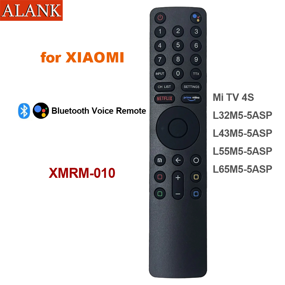 ALANK รีโมททีวี XIAOMI XMRM-010 - รีโมทบลูทูธเสียบพูด สำหรับ Mi TV 4S L32M5-5ASP
