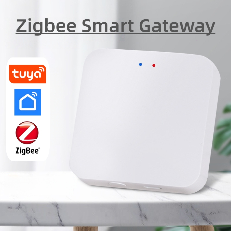 Tuya Certified Zigbee เกตเวย์แบบมีสาย Stable Connection Hub สําหรับบ้านอัจฉริยะ/IoT