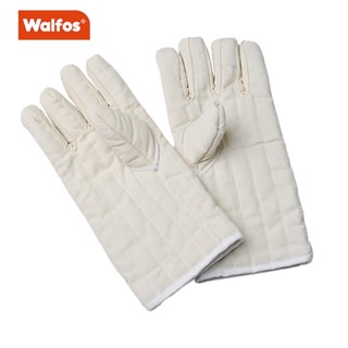 วอลฟอส ผ้าฝ้ายหนาทนความร้อนและทนต่อการสึกหรอครัวอบและถุงมือท…